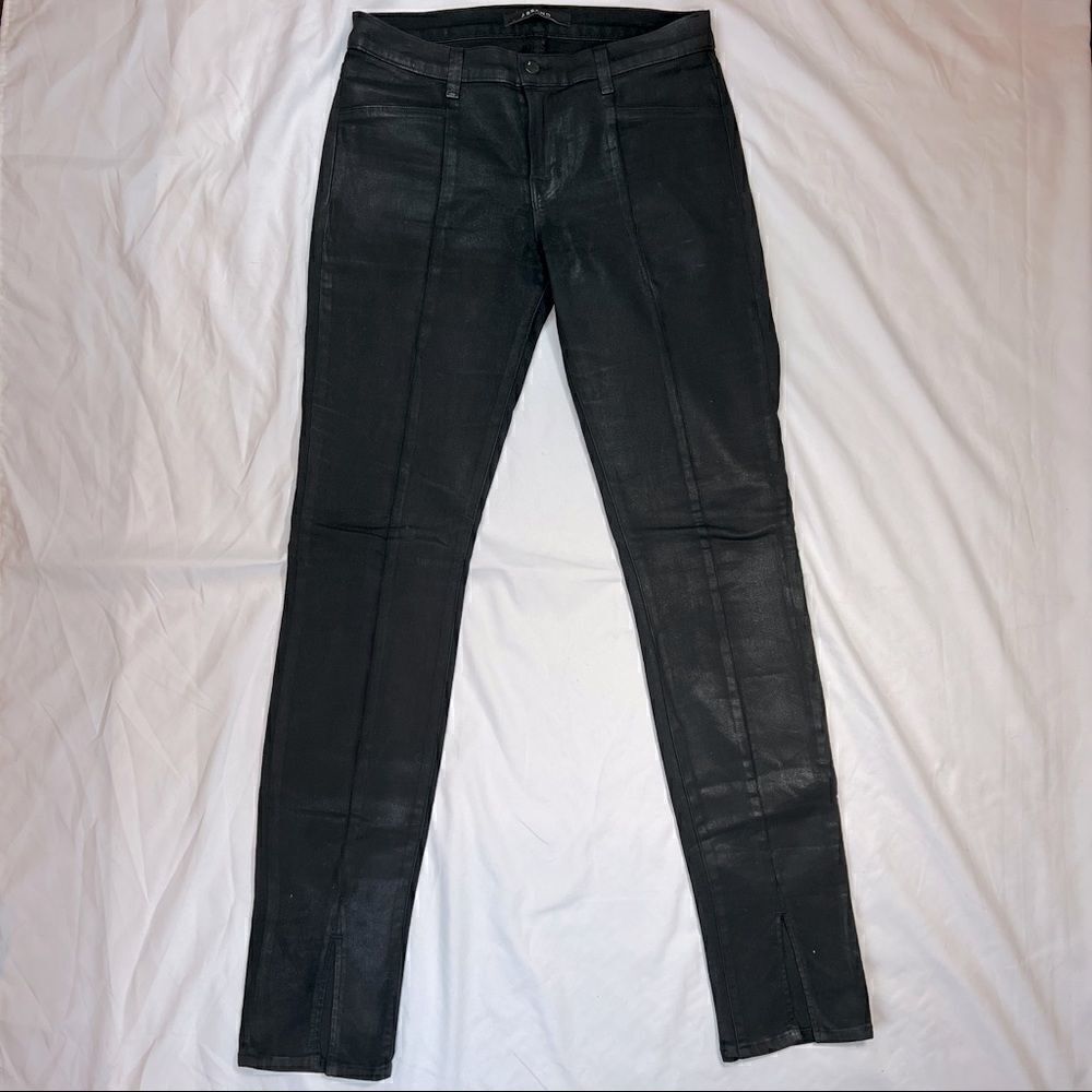 J Brand Vera in‎ Coat Steal Ankle Skinny Split Hem Jeans Womens 30